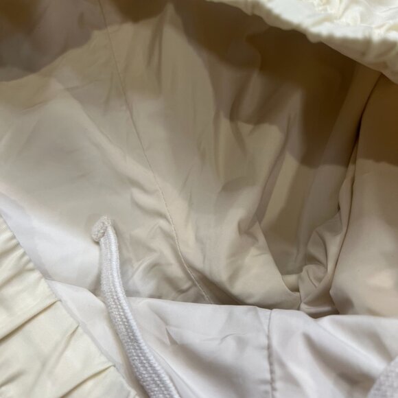 Fear of God Essentials Nylon Track Pants, Cream, Elastic Waistband Adjustable S - Picture 10 of 13